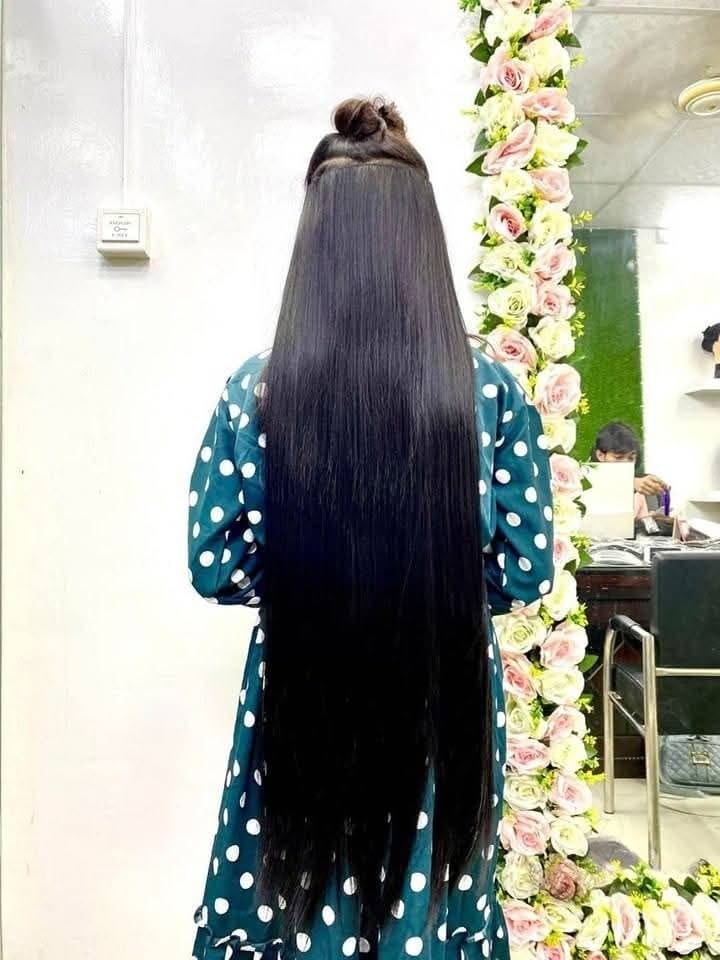 ৪০ ইঞ্চি লম্বা ৫ ক্লিপ ন্যাচারাল ব্ল্যাক স্টেট হেয়ার